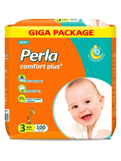 Perla Comfort Plus GIGA-серия одноразовых детских подгузников - 