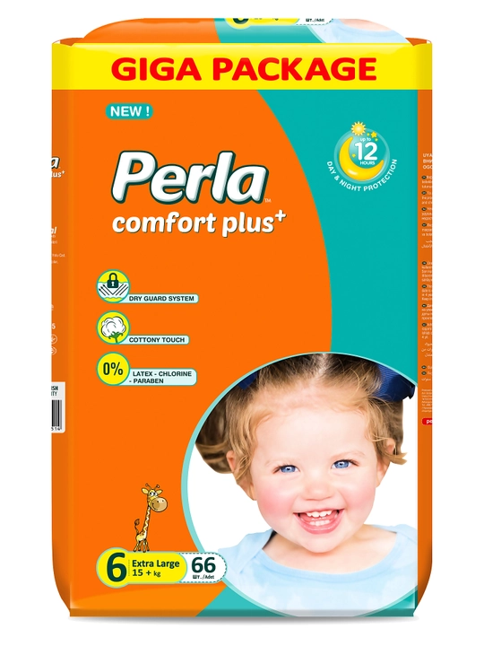 Perla Comfort Plus GIGA-серия одноразовых детских подгузников - 