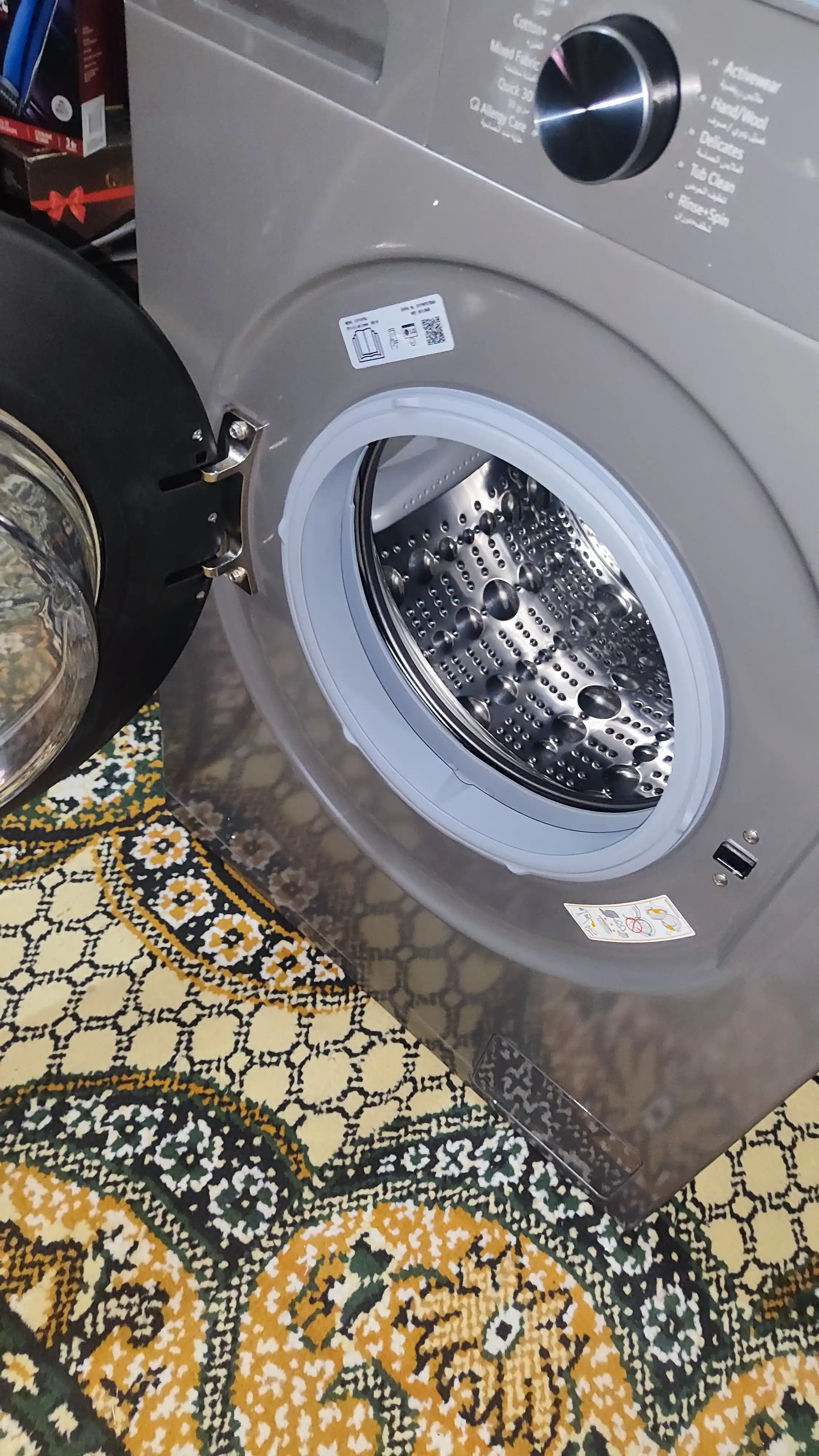 LG Kir Yuvish Mashinasi 9 kg, Avtomat, Inverter, Steam, 1200 Ayl/min
