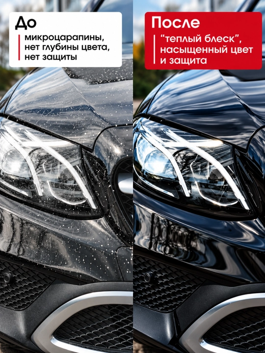 Getsun Carnauba Wax Car GT-3118 защитный полироль воск для кузова автомобиля , 230 г
