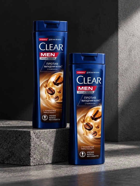 Clear shampuni, 180 ml, 5 dona
