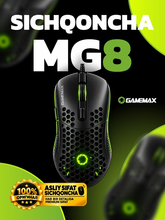 Sichqoncha Gamemax MG8 - 