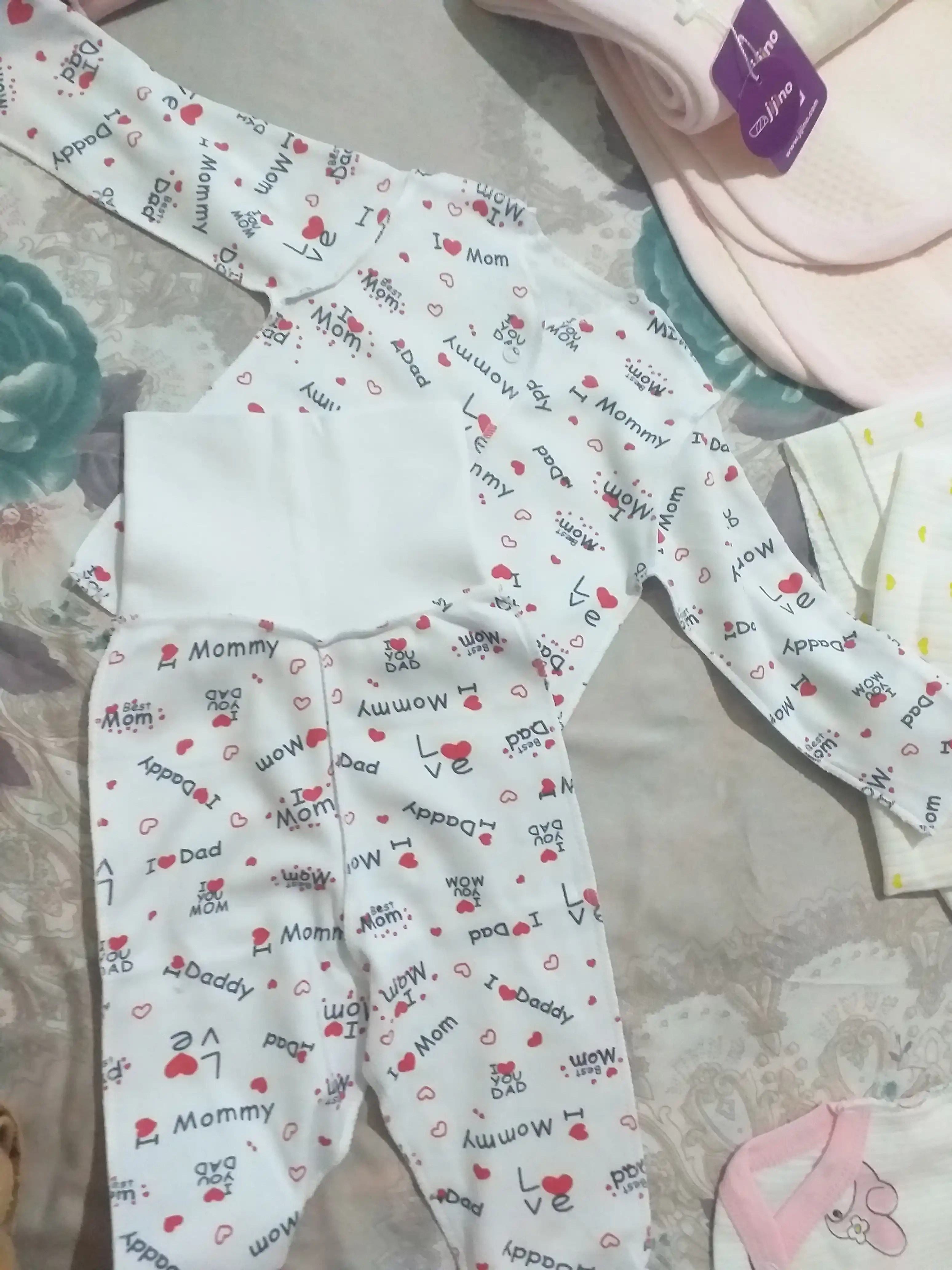 Комплект для роддома, кофта и ползунки