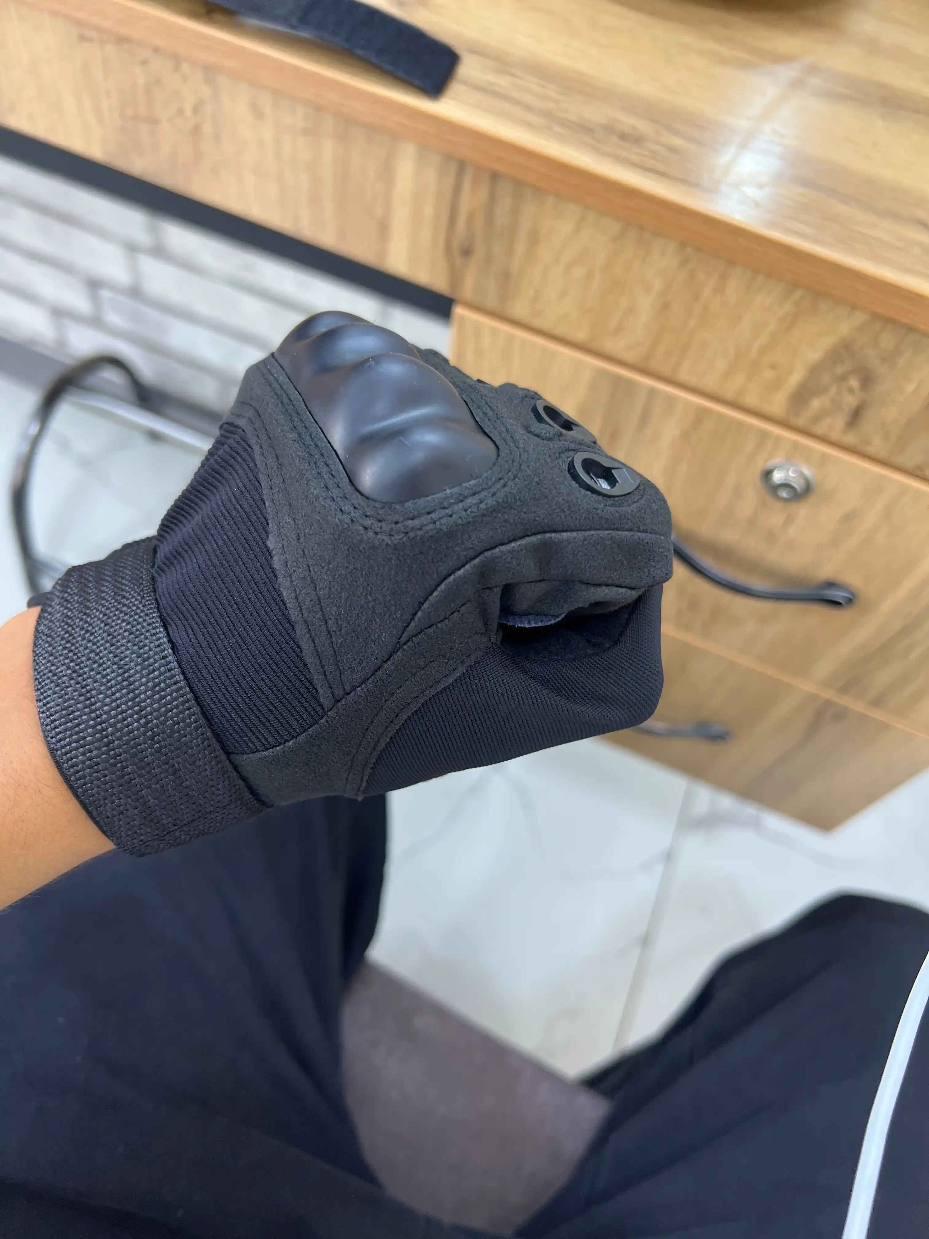 Тактические перчатки Tactical Pro с защитными вставками, вентиляцией и усиленной липучкой