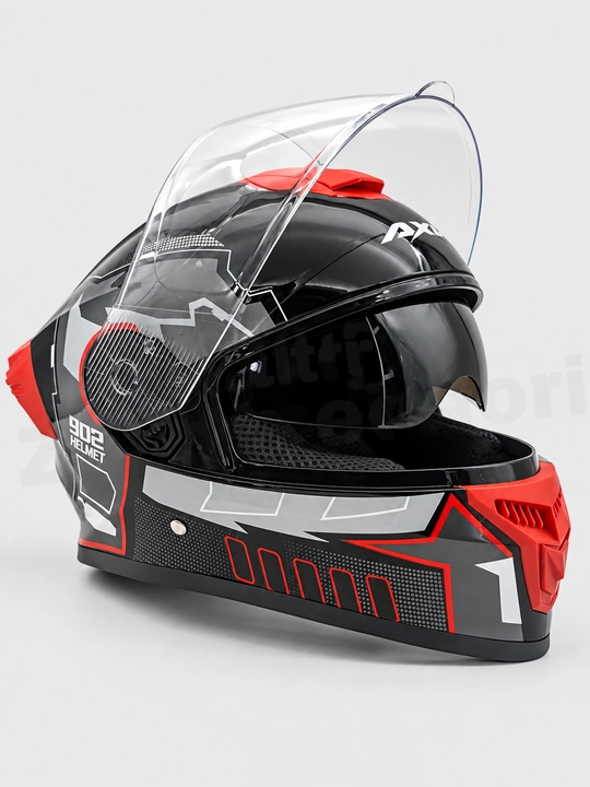 AXK moto shlem, skuter kaska va mototsikl uchun himoya moto kaska Model: 902-A