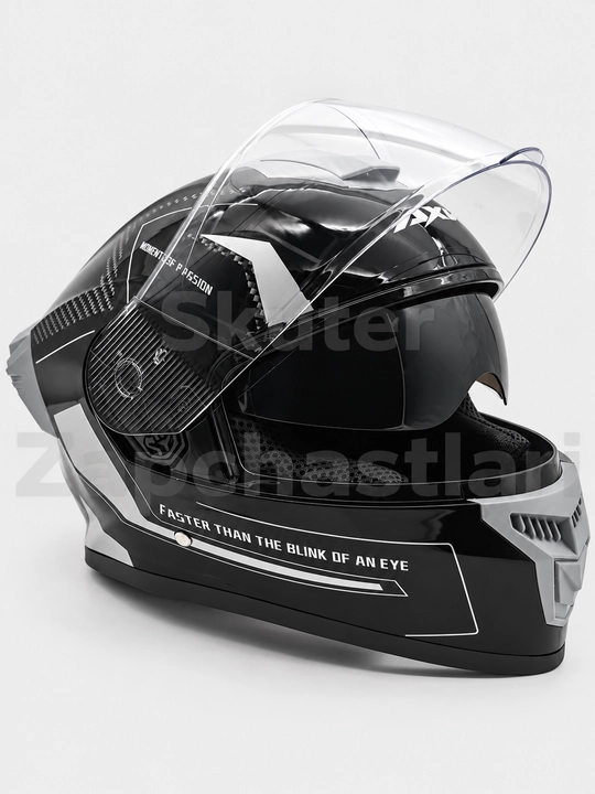 AXK moto shlem, skuter kaska va mototsikl uchun himoya moto kaska Model: 902-A