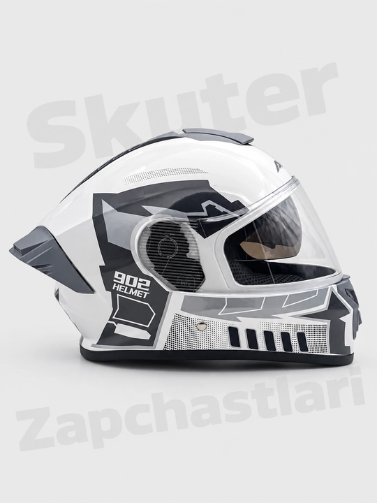 AXK moto shlem, skuter kaska va mototsikl uchun himoya moto kaska Model: 902-A