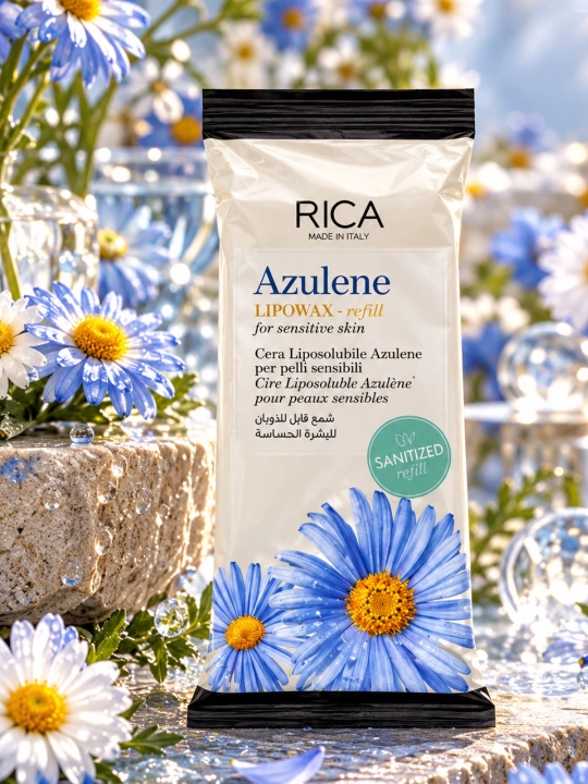 Depilatsiya uchun katrijdagi mum, aplikator, RICA 100 g - 