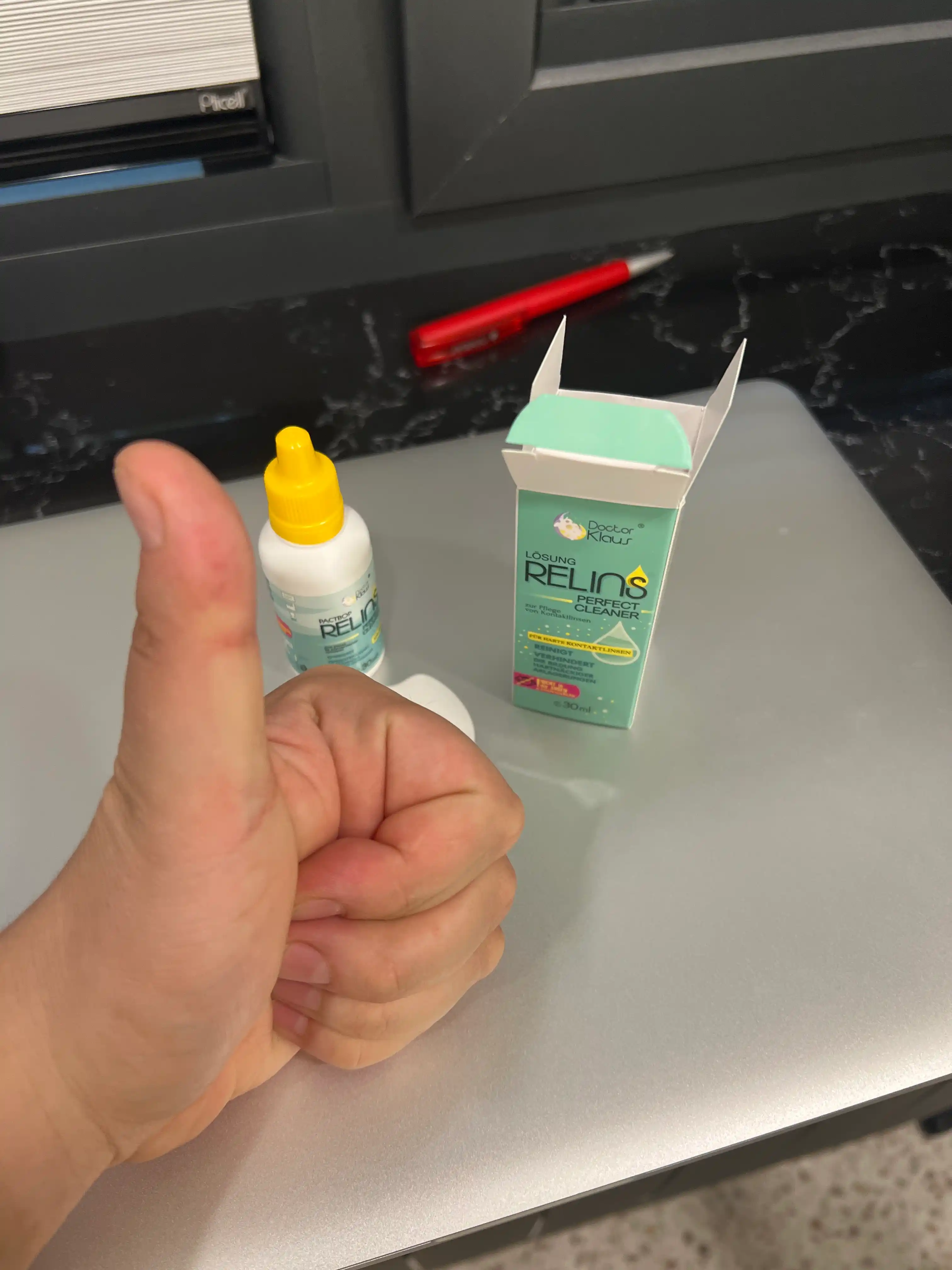 RELINS Perfect Cleaner 30 мл, очиститель для контактных линз