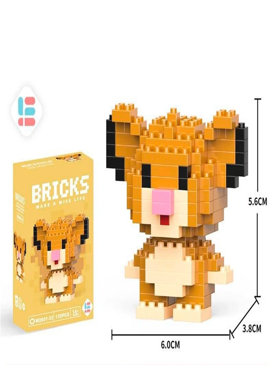 Игрушка-конструктор из мини блоков 3D, 42 вида