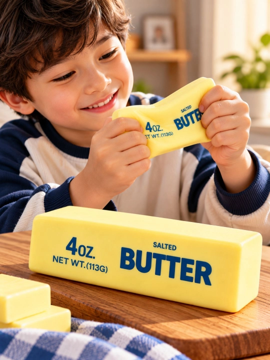 Антистресс игрушка Батон Масла Butter, Сквиши, Мягкая игрушка антистресс