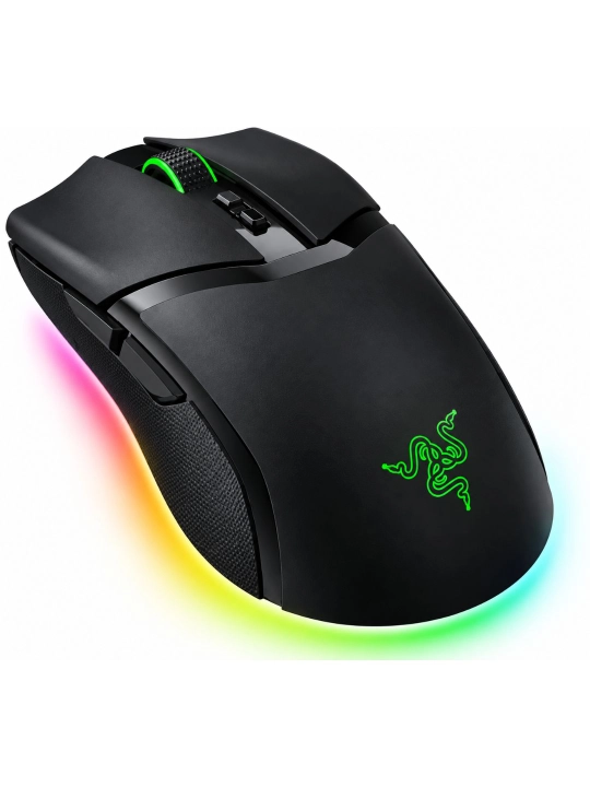Simsiz o'yin sichqonchasi Razer Cobra Pro White, 30000 DPI, Chroma RGB, kafolatli