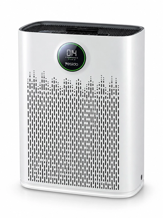 Yesido EC23 Wi-Fi havo tozalagich, HEPA filtrli, 20–25 m², oq