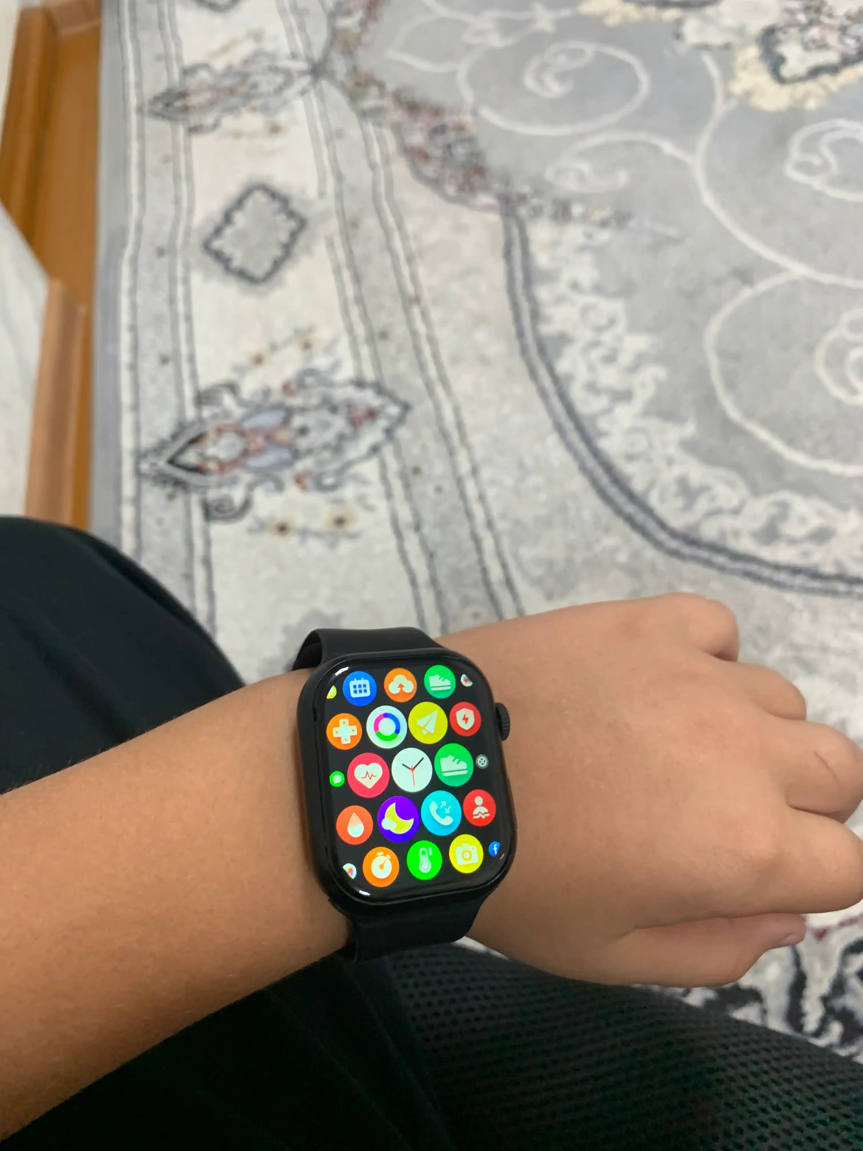 Aqlli soatlar Smart Watch Big T800 Pro Max, Android va iOS uchun, 45 mm