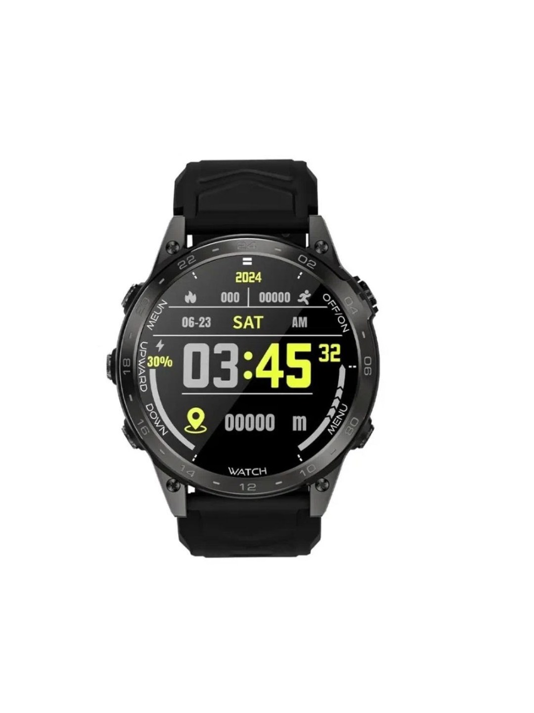 Smart soat GS Wear GS Tactix 7, AMOLED, Bluetooth qo‘ng‘iroq, NFC, IP68 - 