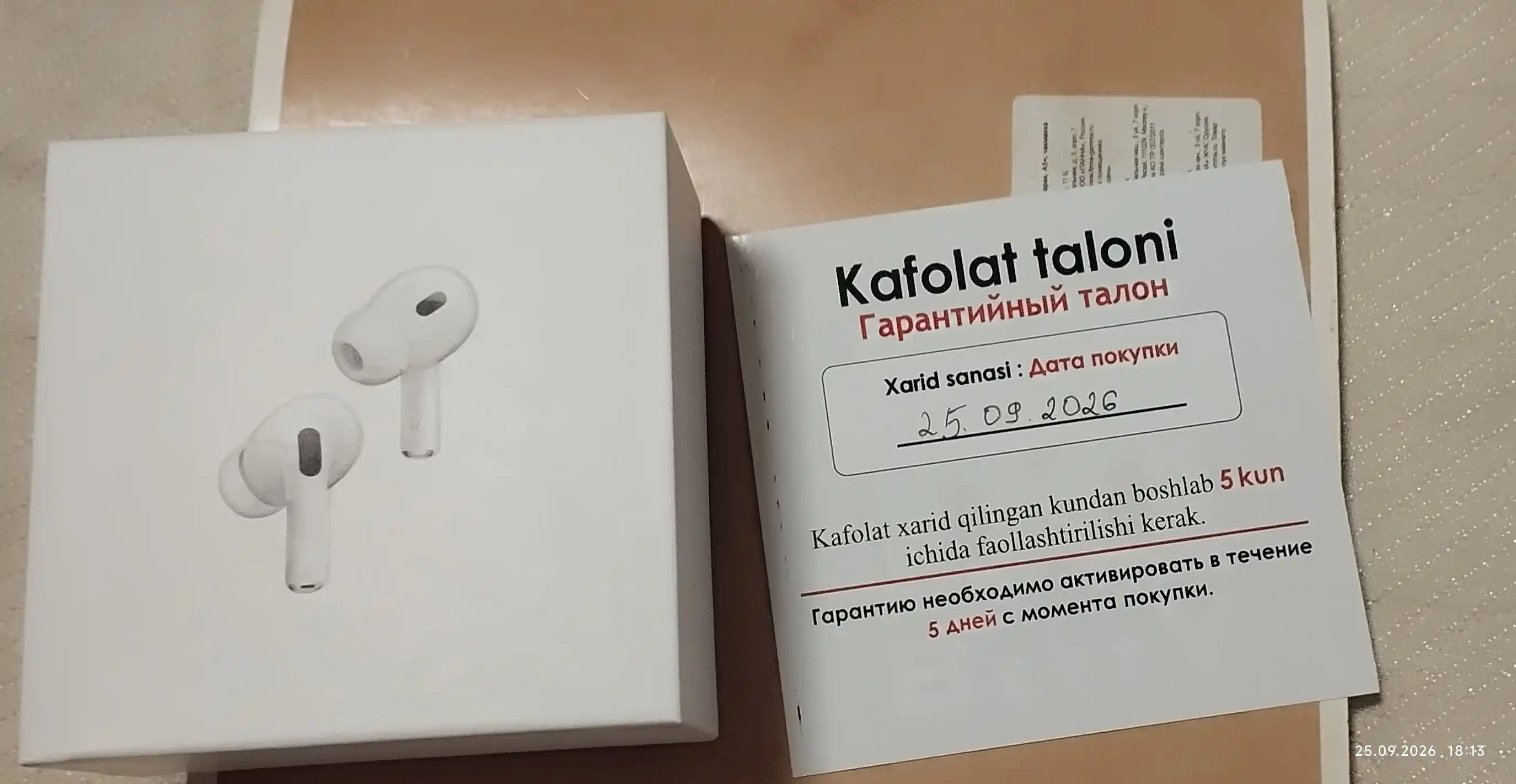 Android va IOS uchun Pods Pro2 simsiz quloqchinlari