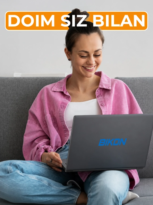 BIKON Ноутбук 14" — Windows, для офиса, учёбы, работы и дома, универсальный ноутбук