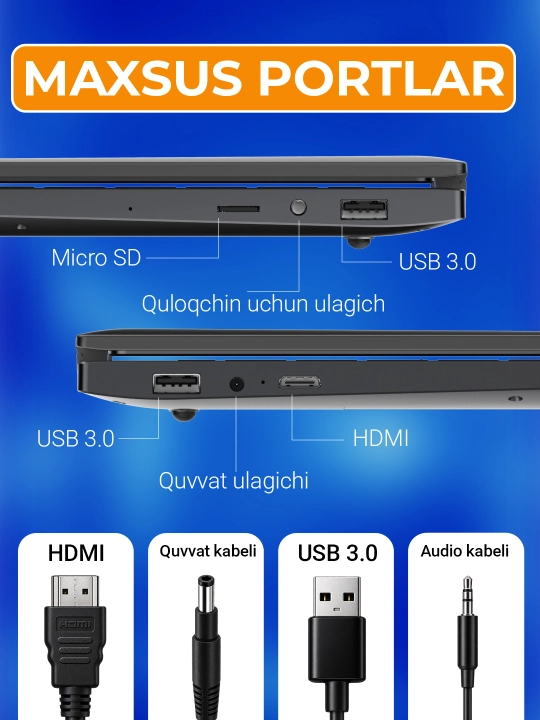BIKON Ноутбук 14" — Windows, для офиса, учёбы, работы и дома, универсальный ноутбук