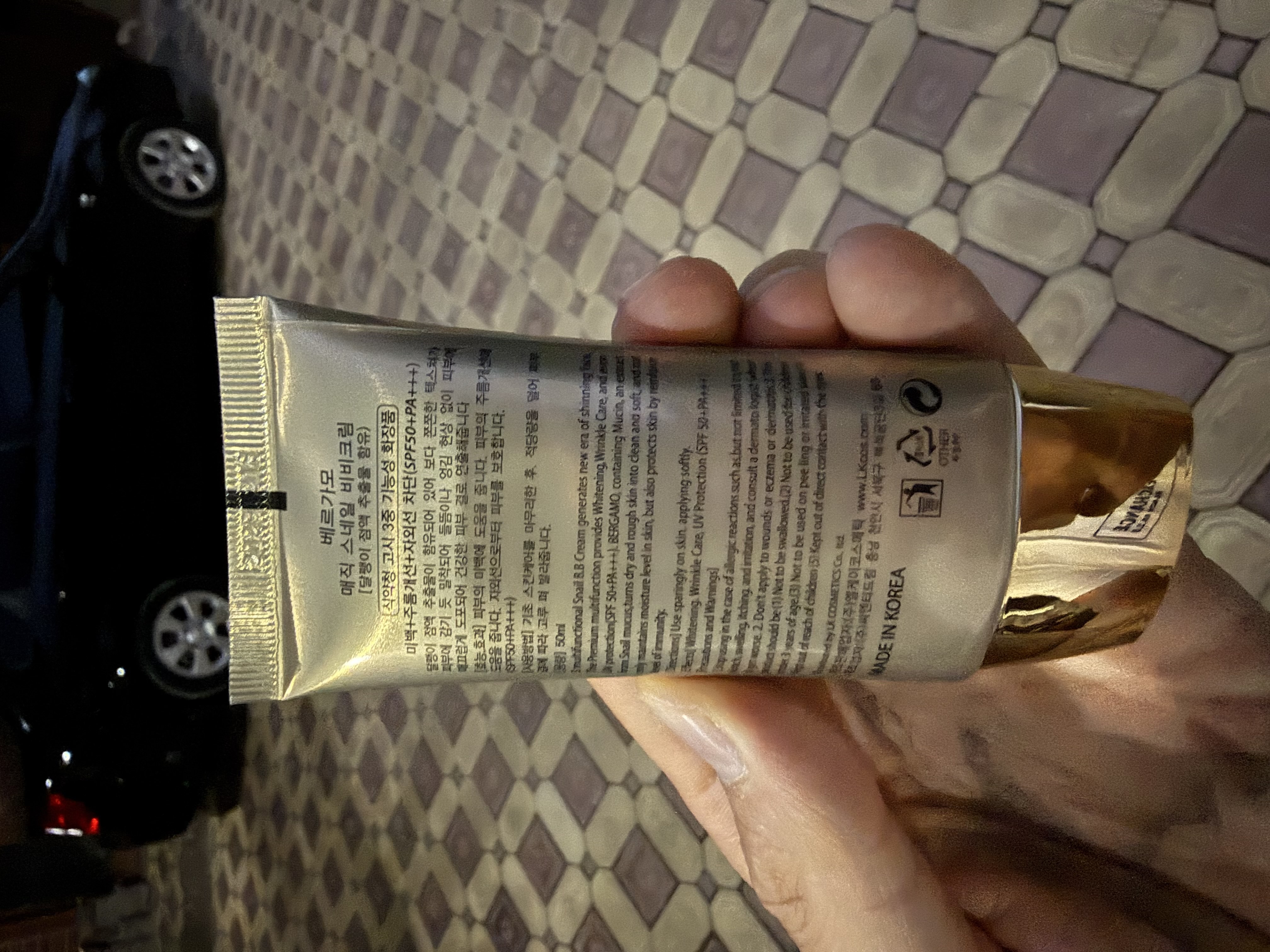 Тональный крем для лица, Bergamo BB, матирующий, увлажняющий, с SPF, 50 мл