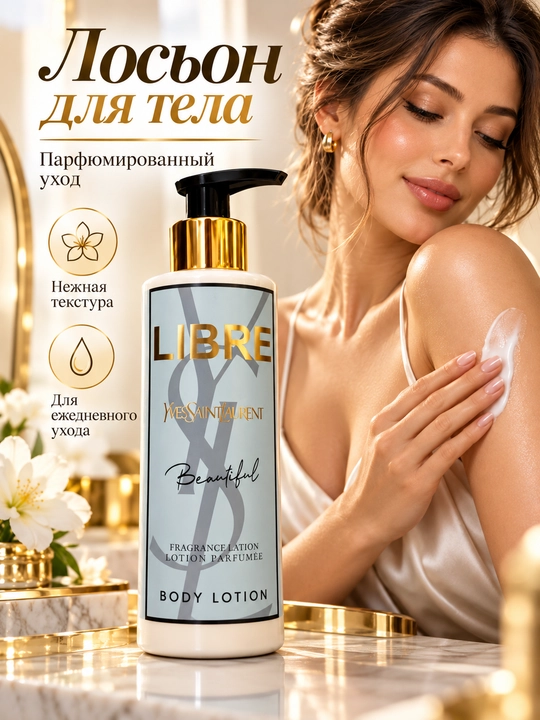 Парфюмированный лосьон для тела Beautiful (увлажняющий и питательный), 4 вида