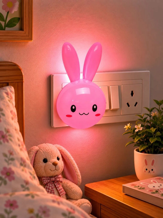 LED ночник с датчиком освещённости, декоративный светильник в форме домика