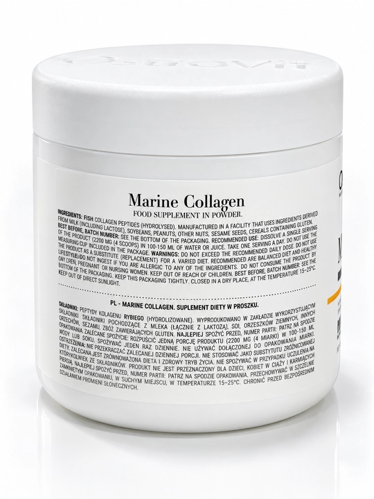 OstroVit Marin Collagen 200 g вкус натуральный (без вкуса)