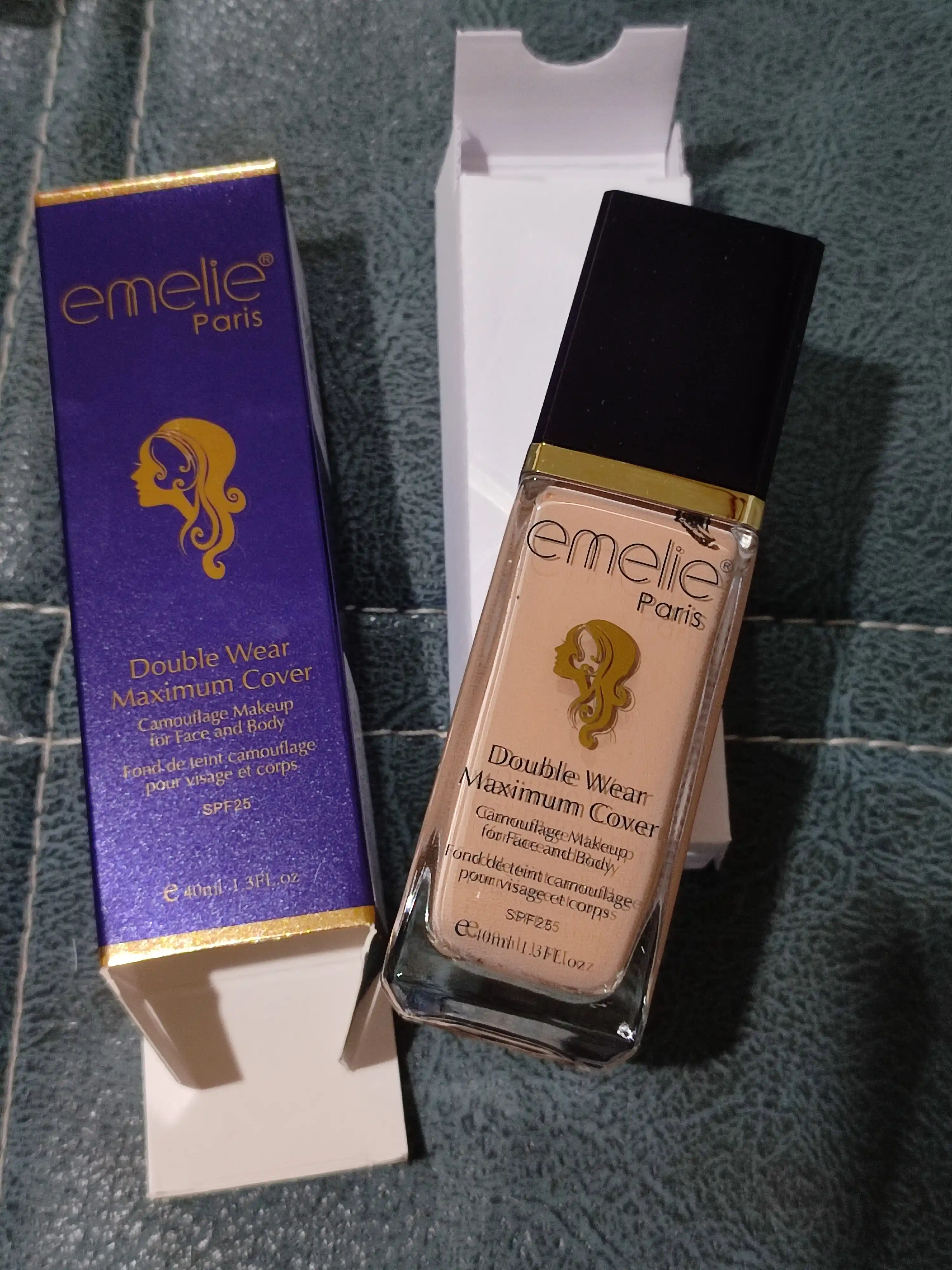 Тональный крем для лица Emelie SPF 25, увлажняющий, матовый тон, 40 мл, E-103