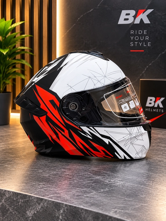 Мотошлем BK900,FLAME  интеграл, шлем для мотоцикла и скутера