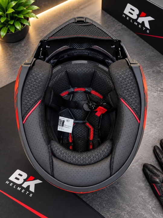 Мотошлем BK900,FLAME  интеграл, шлем для мотоцикла и скутера
