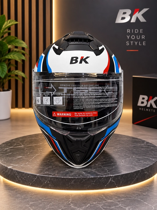 BK900 FLAME motoshlem, integral kaska, motosikl va skuter uchun - 