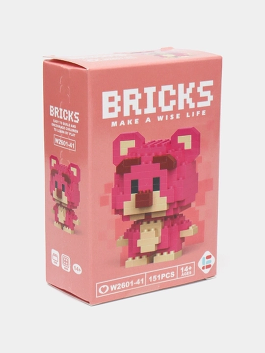Игрушка-конструктор из мини блоков 3D, 42 вида