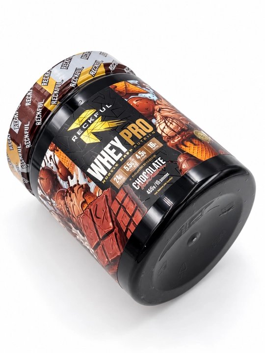 Reckful Whey+Polydextrose, 450 г, 15 порций, вкус шоколадного мороженого
