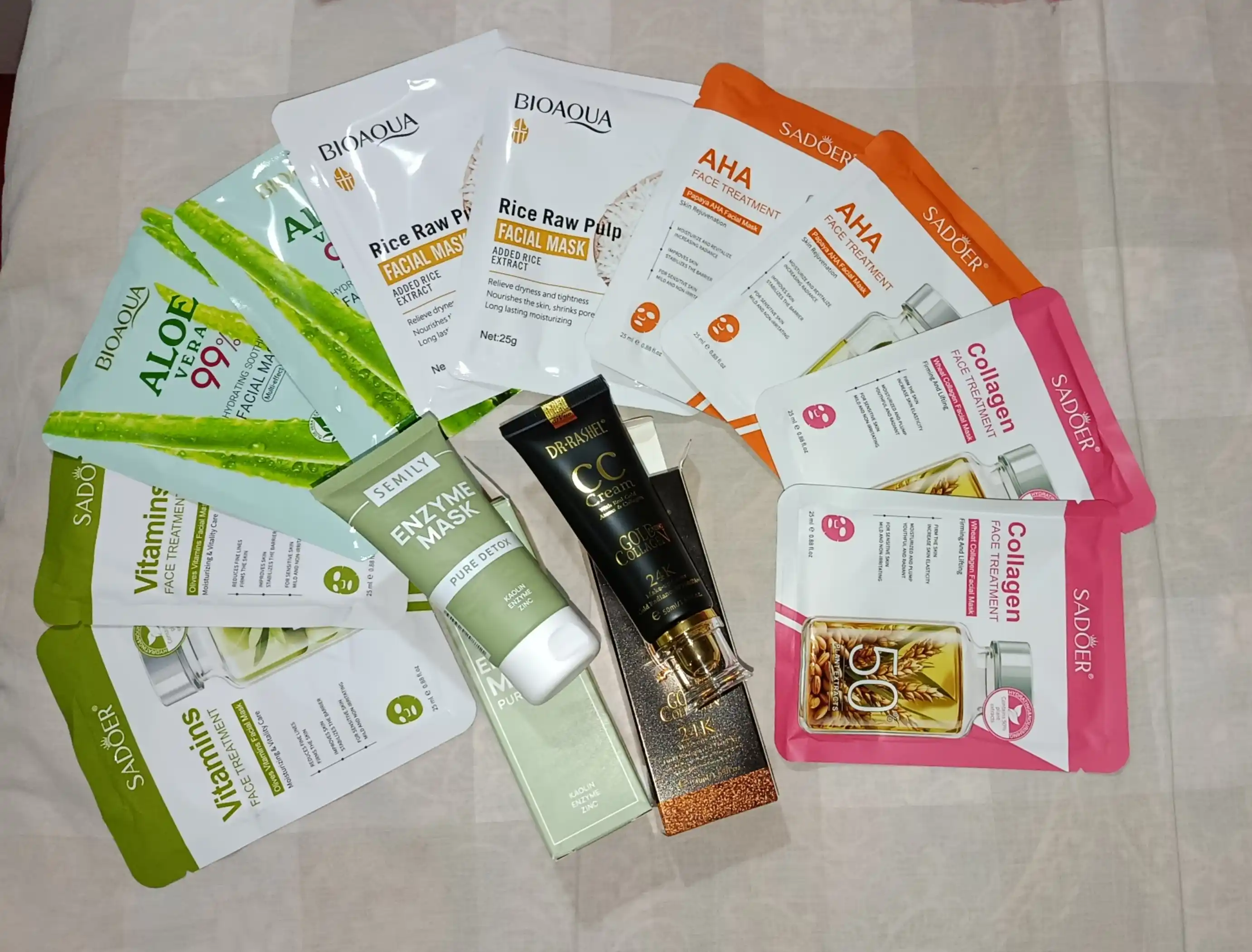 Тональный крем 24K Gold collagen CC Cream SPF60, Dr Rashel, 50 мл