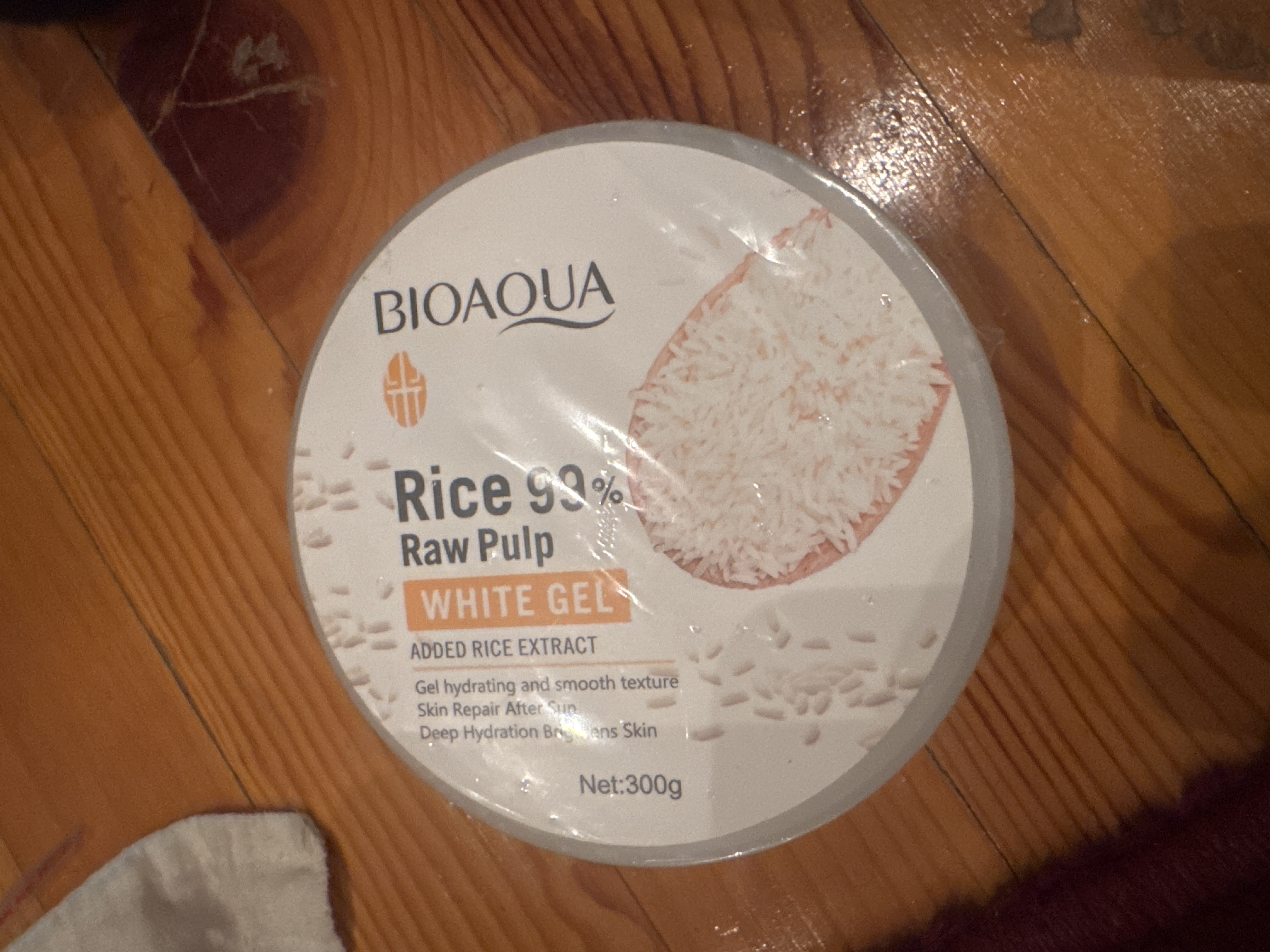 Рисовый гель для ухода за кожей лица BioAqua Rice 99%