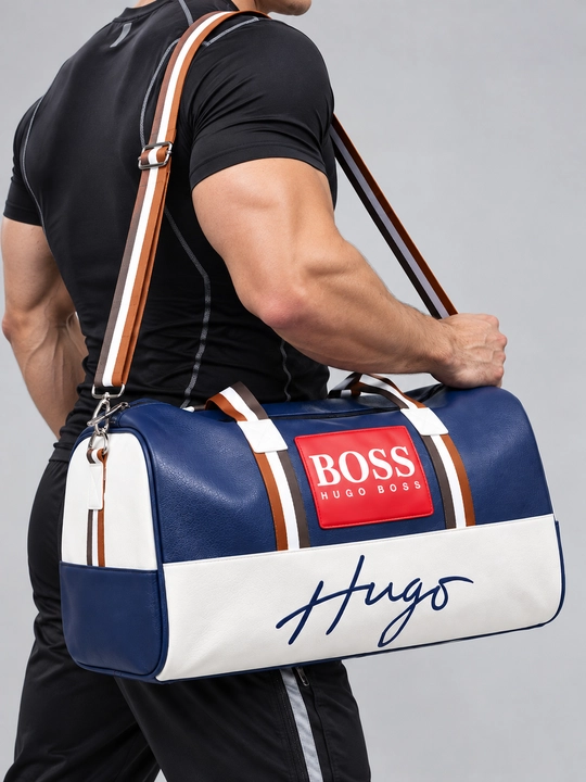 BOSS HUGO - Sport va yo‘l sumkasi sport, sayohat uchun zamonaviy sumka - 