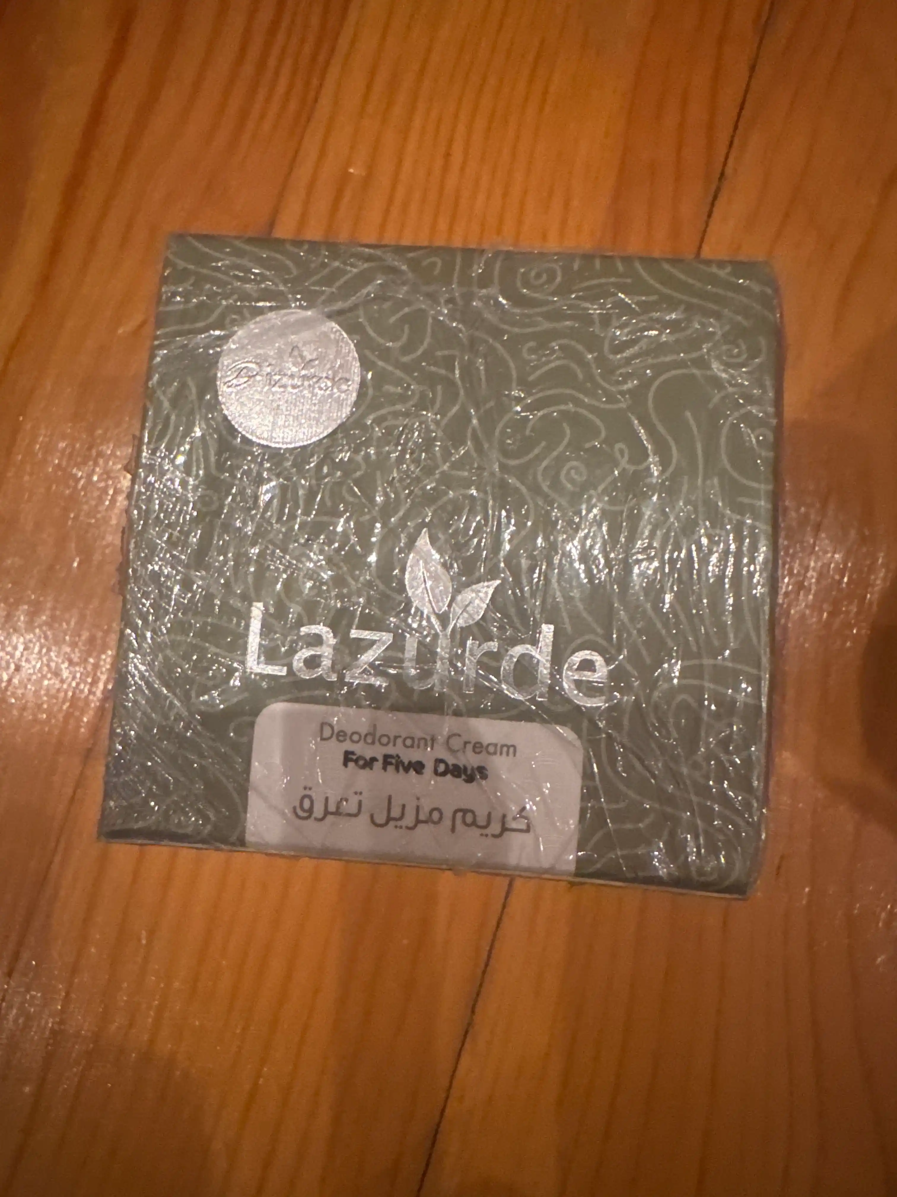 Lazurde Ayollar uchun dezodorant, ter hidiga qarshi antiperspirant krem, 50 gr