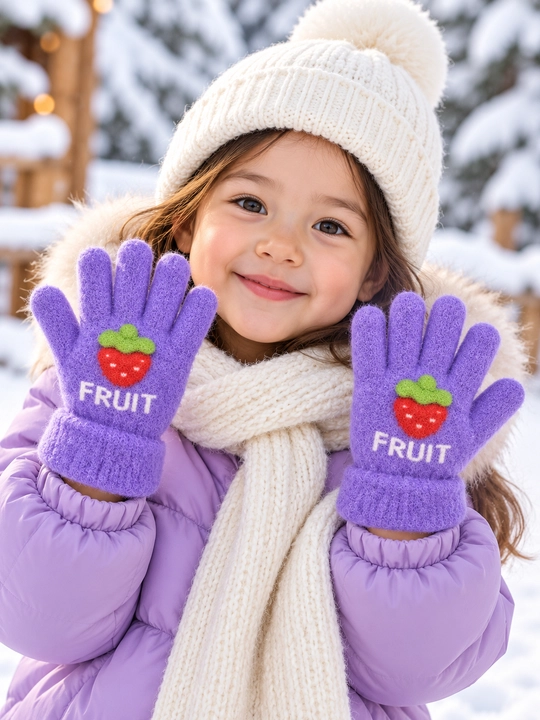 Зимние детские перчатки, на 2-3 лет