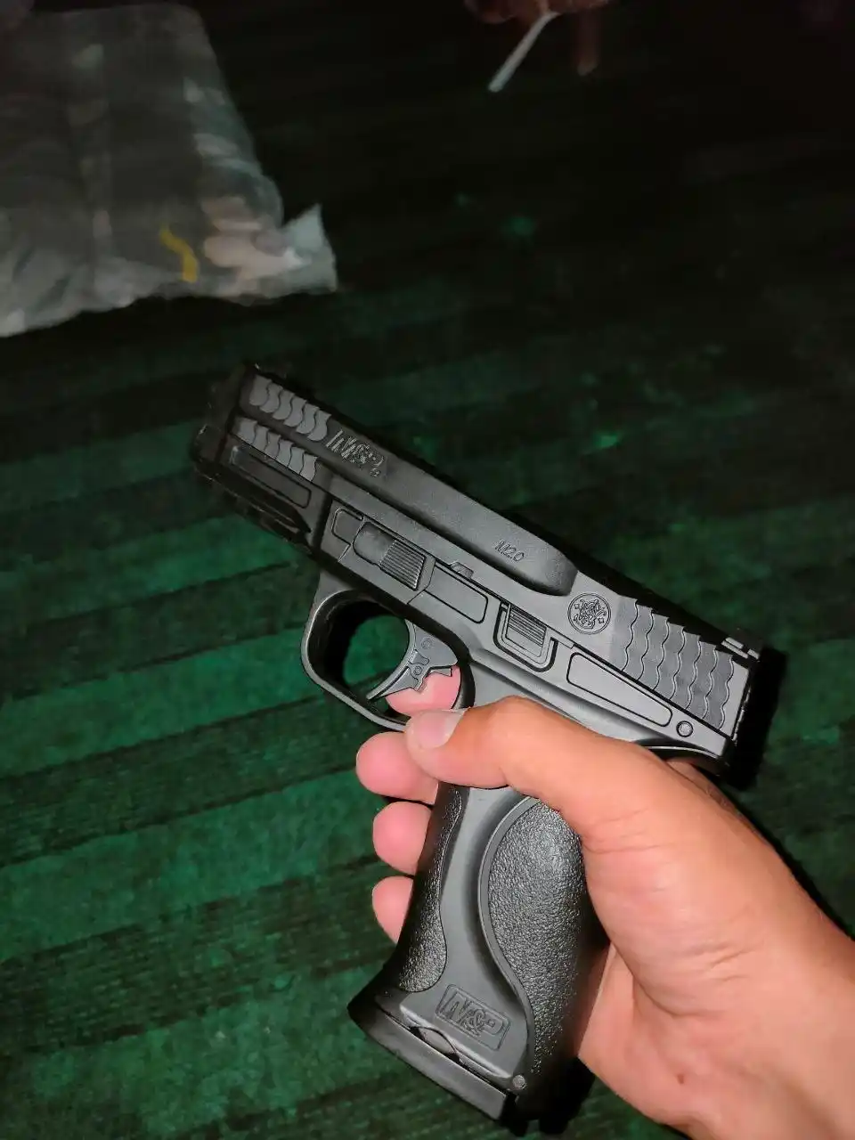 SIG Sauer P320 uslubidagi 6 mm BB Airsoft to‘pponchasi, o‘yinchoq to‘pponcha