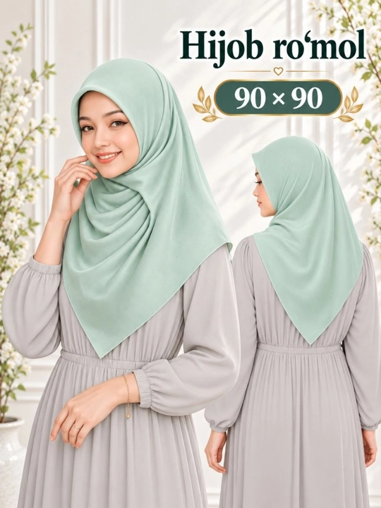 Ro'mol,hijob ro'mol,yengil nafas oluvchi ipak ro'mol,DIOR ro'mol 90x90