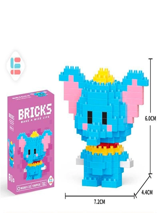 Игрушка-конструктор из мини блоков 3D, 42 вида