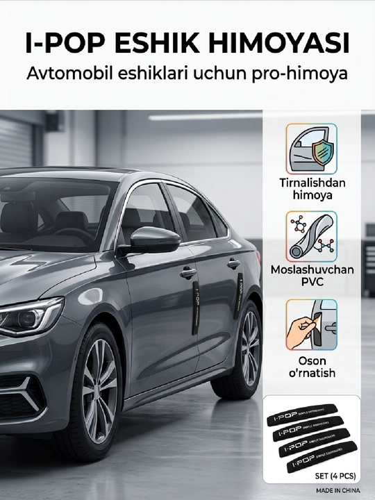 I-POP Avtomobil eshik himoyasi uchun molding