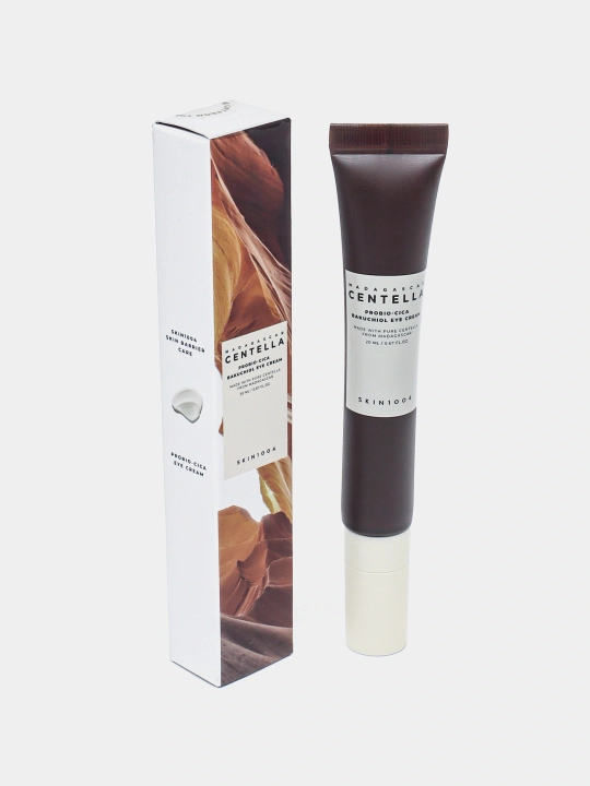 SKIN1004 Madagascar Centella Probio-Cica Bakuchiol Eye Cream 20 ml — ko'z atrofi uchun
