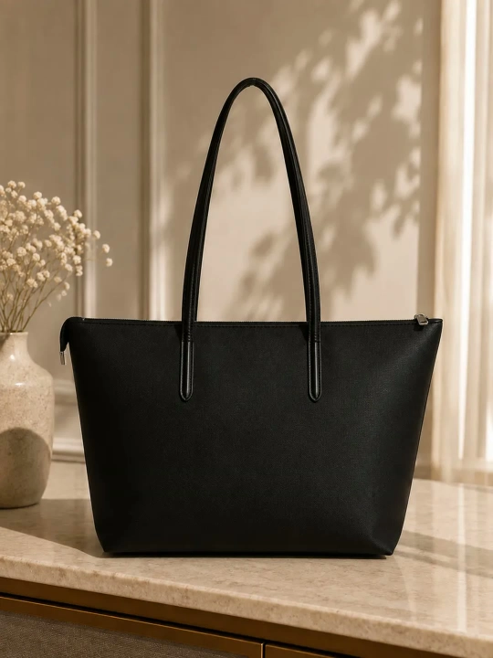 Sumka ayollar uchun katta hajmdagi Lacoste uslubida shopper tout sumkasi