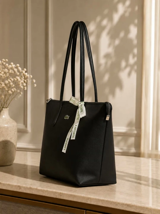 Sumka ayollar uchun katta hajmdagi Lacoste uslubida shopper tout sumkasi
