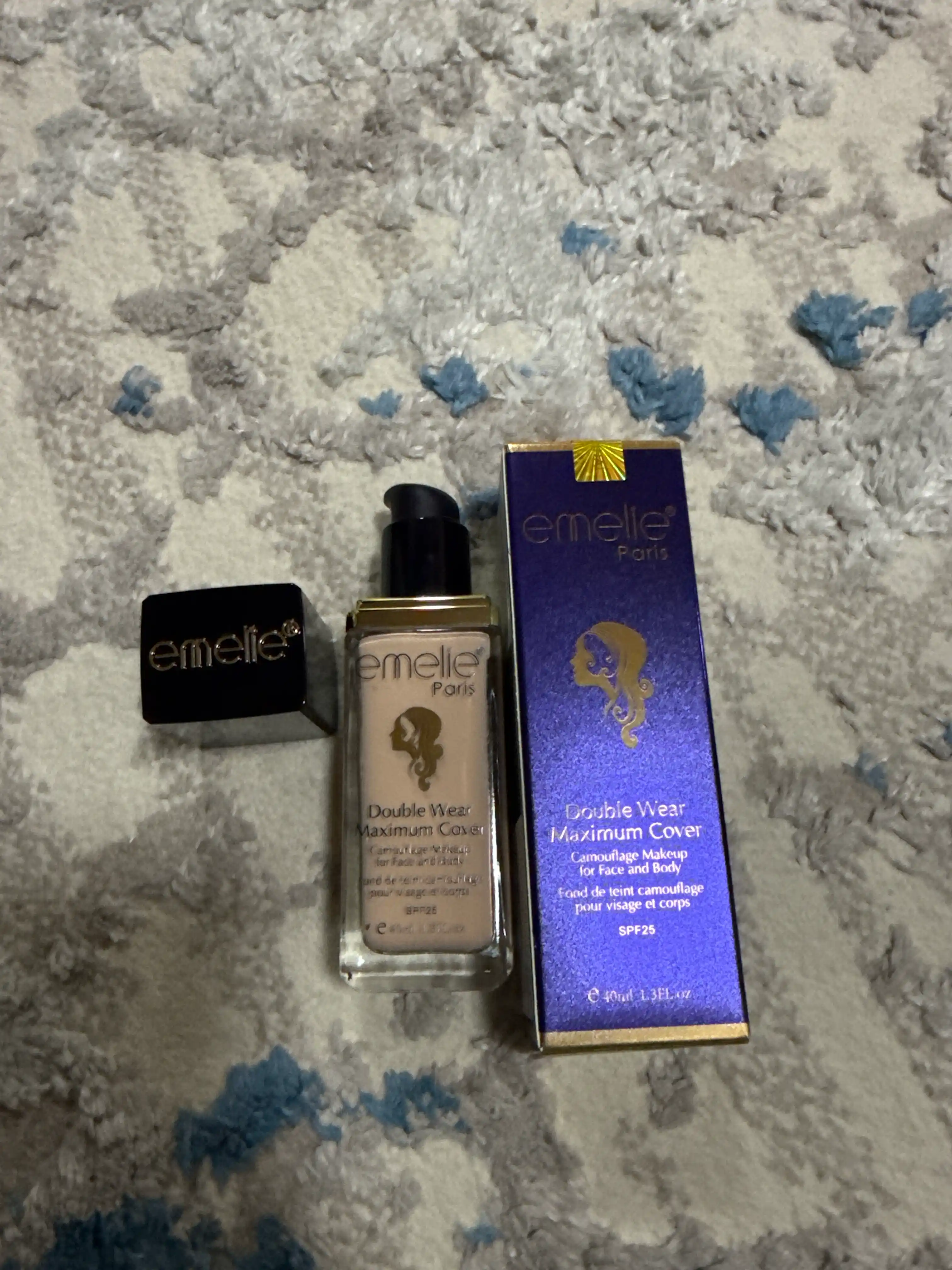 Тональный крем для лица Emelie SPF 25, увлажняющий, матовый тон, 40 мл, E-103