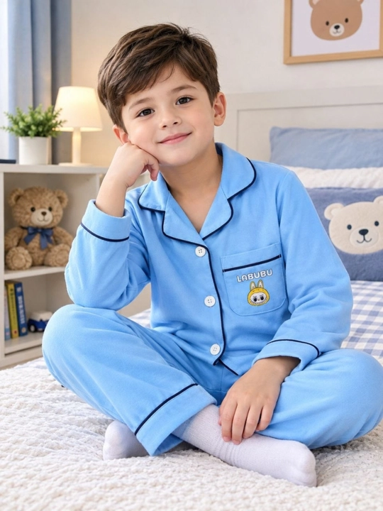 Детская пижама 3-7 лет, мягкая одежда для сна, для девочек и мальчиков - 
