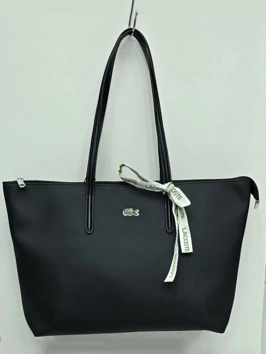 Sumka ayollar uchun katta hajmdagi Lacoste uslubida shopper tout sumkasi