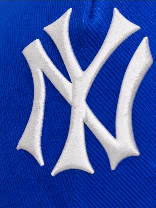 NY monogrammali printli 100% paxtali 5 panelli beysbolka, uniseks