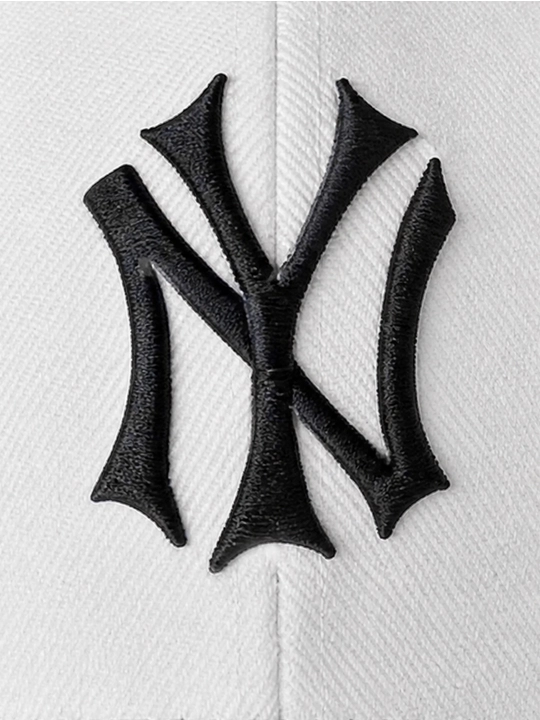 NY monogrammali printli 100% paxtali 5 panelli beysbolka, uniseks - 