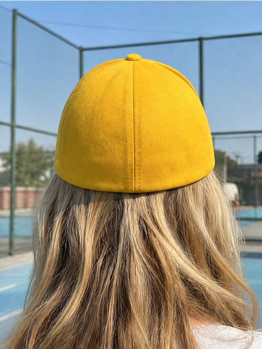 LA monogrammali printli 100% paxtali 5 panelli beysbolka, uniseks